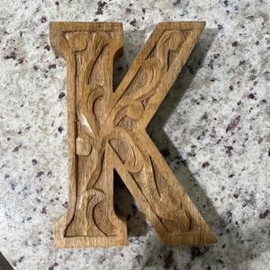 Wooden K